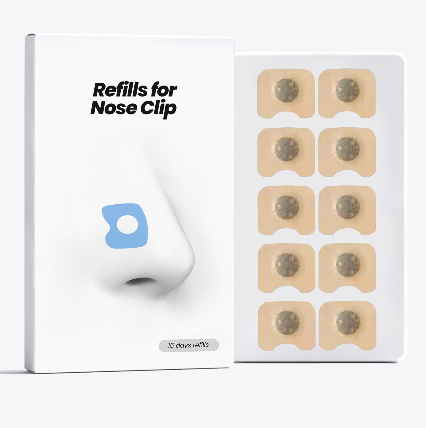 Magnets for Nose Clip.