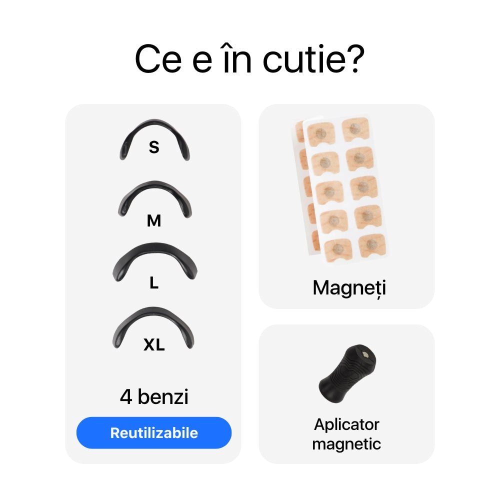 Banda Nazală PRO - pentru respirație sporită