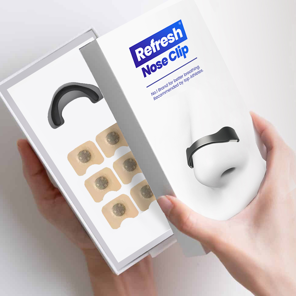 Nose Clip - for easy breathing | Transparent