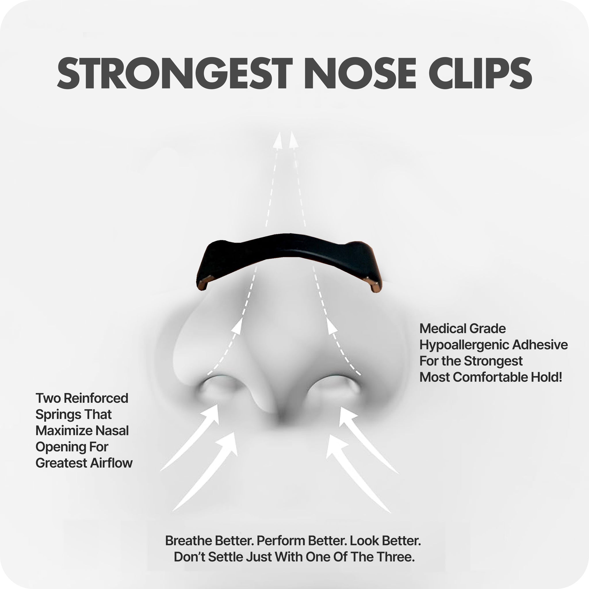 Nose Clip - for easy breathing