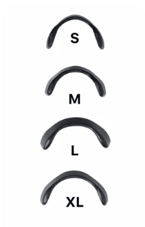 4 Refresh nasal bands - S, M, L and XL